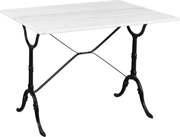 Tavolinë me bazë prej gize FH464 me mermer 100x60x72
