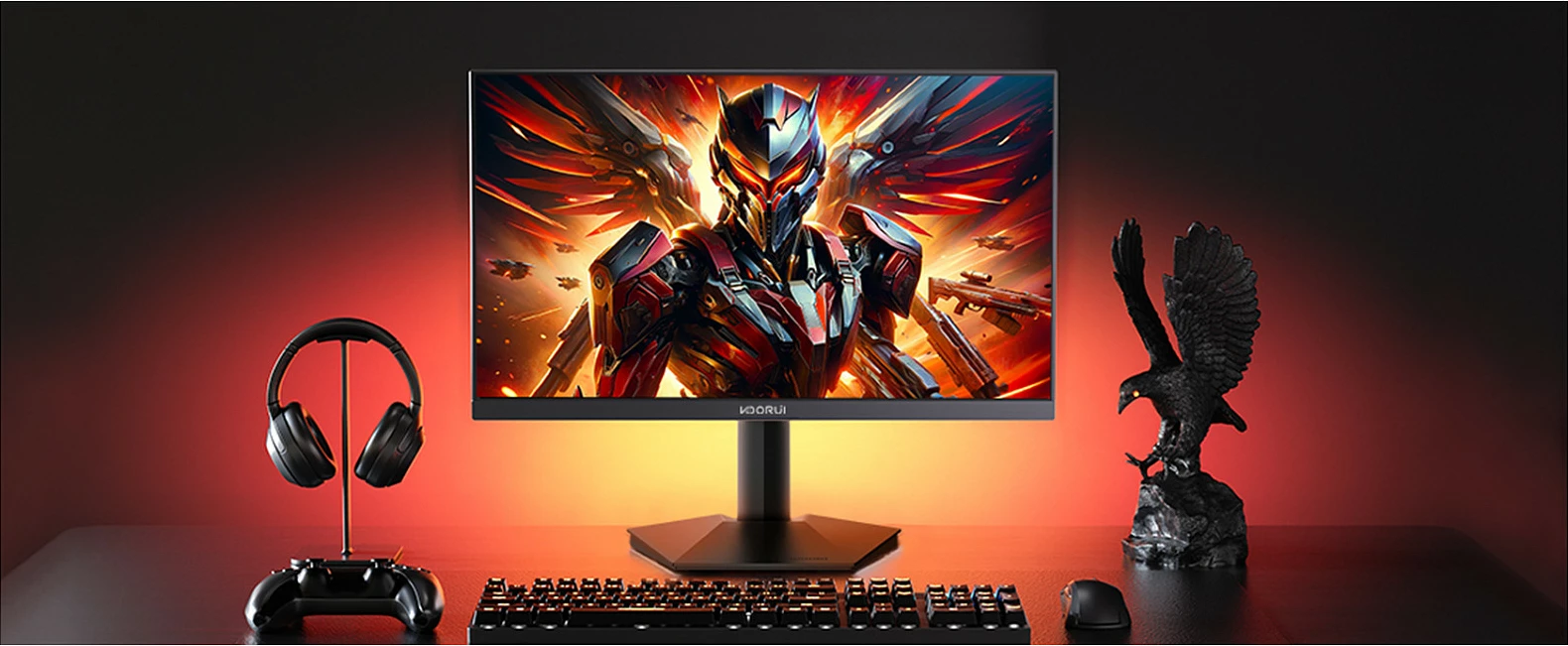 Monitor Koorui G2411P 23.8" Full HD, 1ms, FreeSync Premium, HDR, i zi