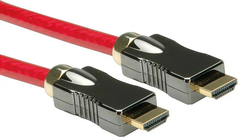 Kabllo HDMI ROLINE 8K 3m, HDMI Type A, e kuqe