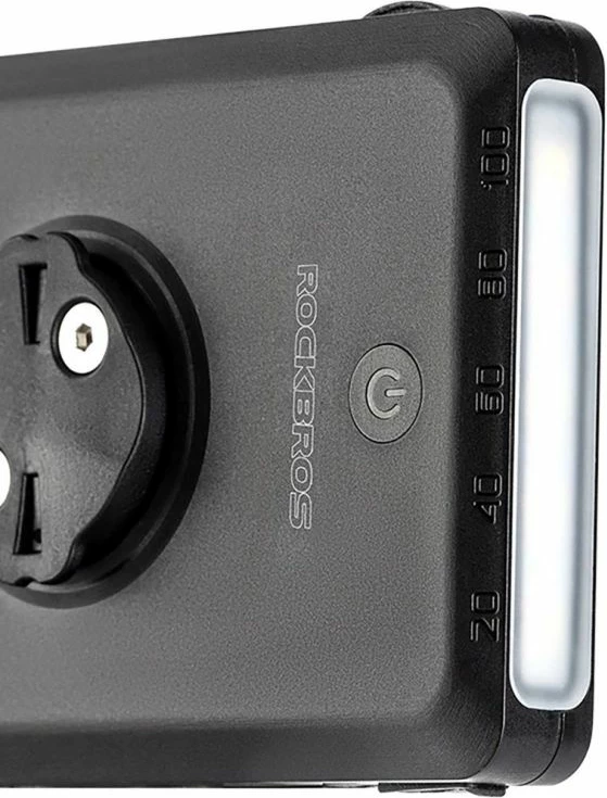 Dritë përpara biçiklete Rockbros JP008 me power bank 5000mAh 150lm, e zezë