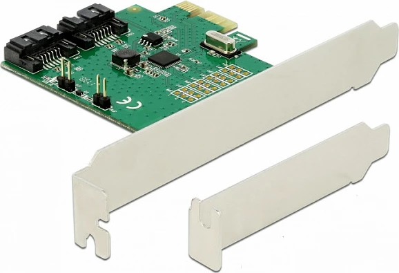Kartelë PCIe RAID SATA3 Delock, 2x SATA të brendshme