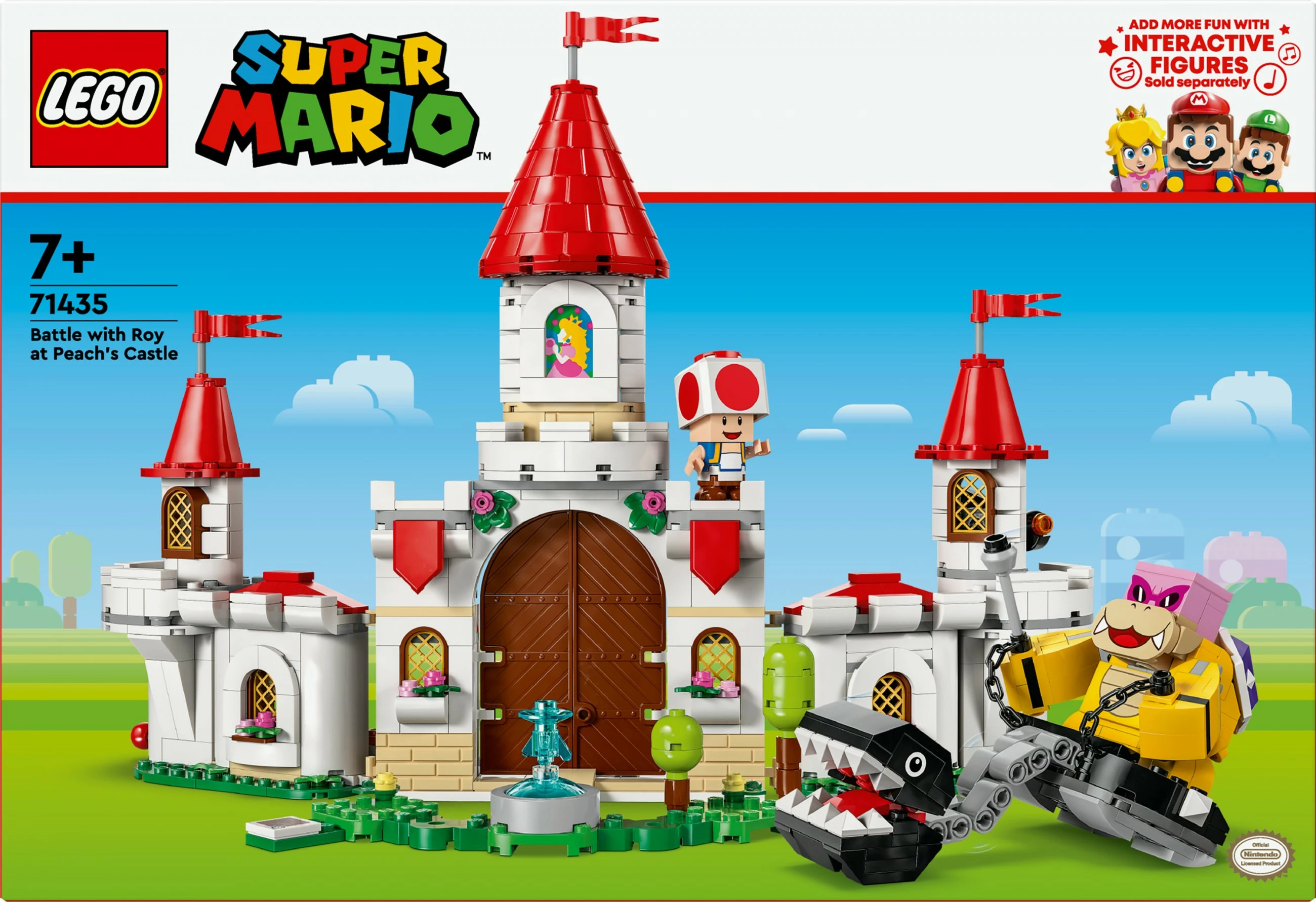 Set ndërtimi LEGO Super Mario 71435, Showdown me Roy, shumëngjyrësh