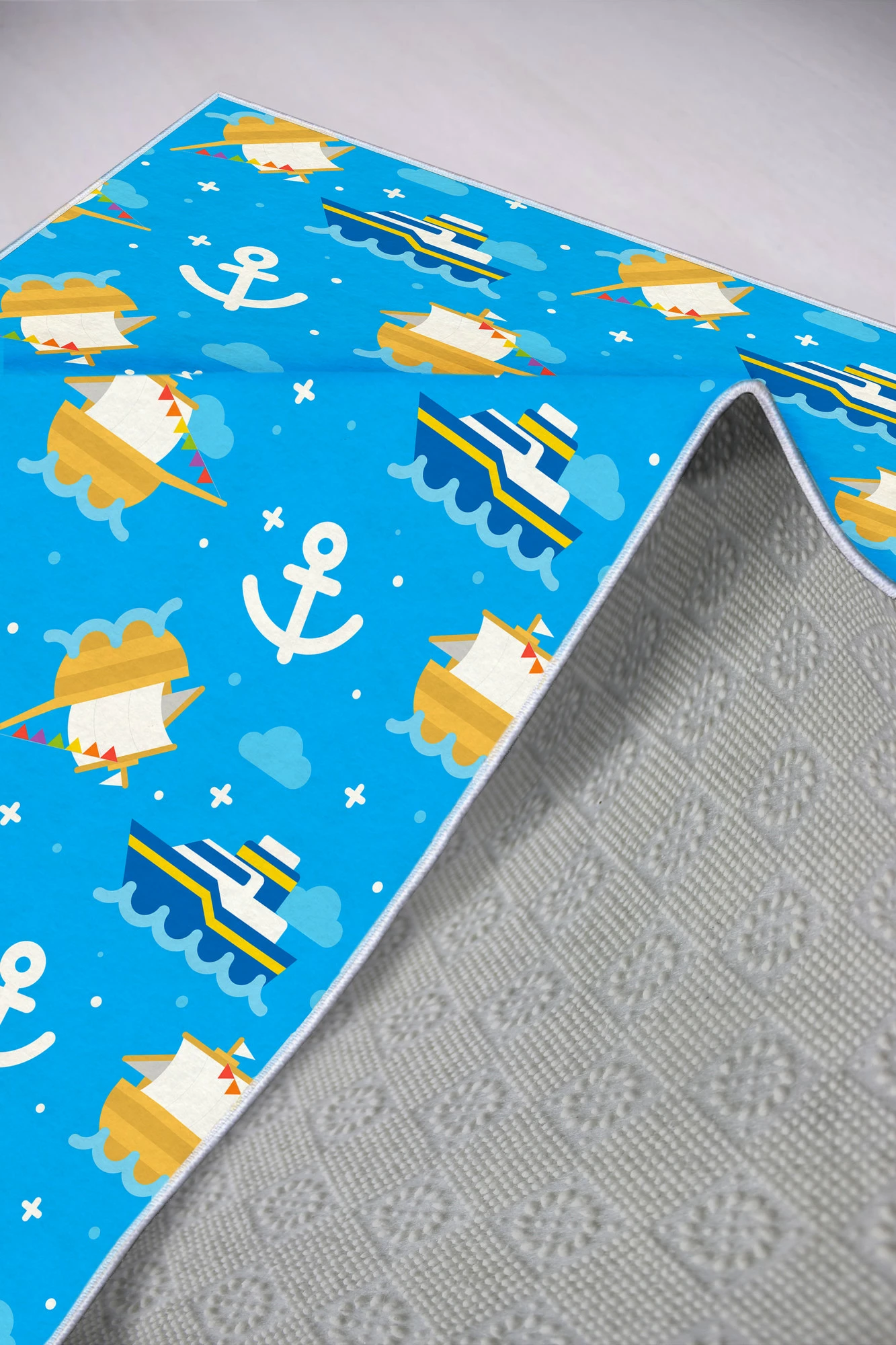 Qilim për korridor, shumëngjyrësh, 80x150cm, Conceptum Hypnose, WOOKECE074