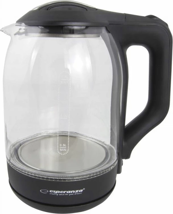 Çajnik elektrik Esperanza YUKON EKK025K, transparent