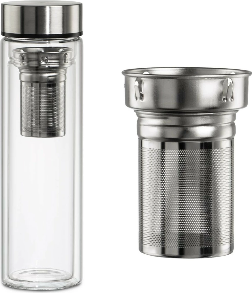 Shishe qelqi Xavax TO GO 181598, 500 ml, me infuzer, mint