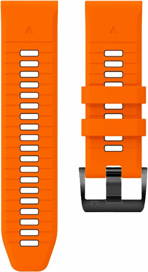 Rrip sportiv Tech-Protect IconBand Pro për Garmin Fenix 3/5X/3HR/5X Plus/6X/6X Pro/7X, Portokalli-Zi