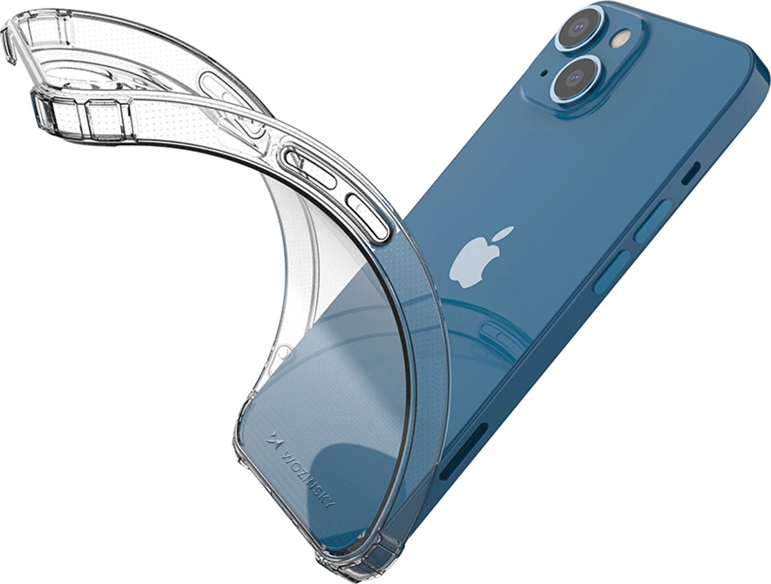 Mbështjellës Wozinsky Anti Shock për iPhone 14 Plus, Transparent