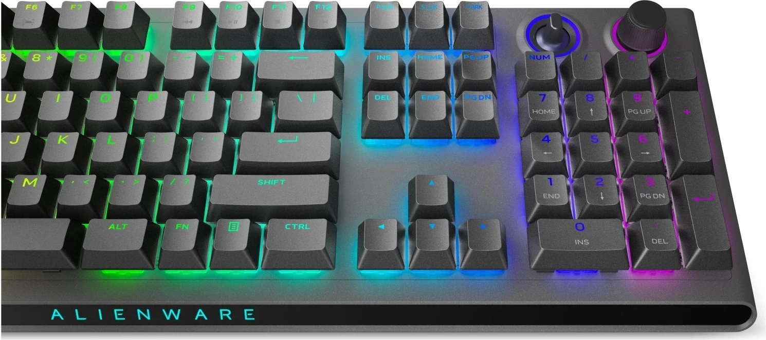 Tastierë Dell Alienware AW920K, me dritat RGB dhe pa kabllo