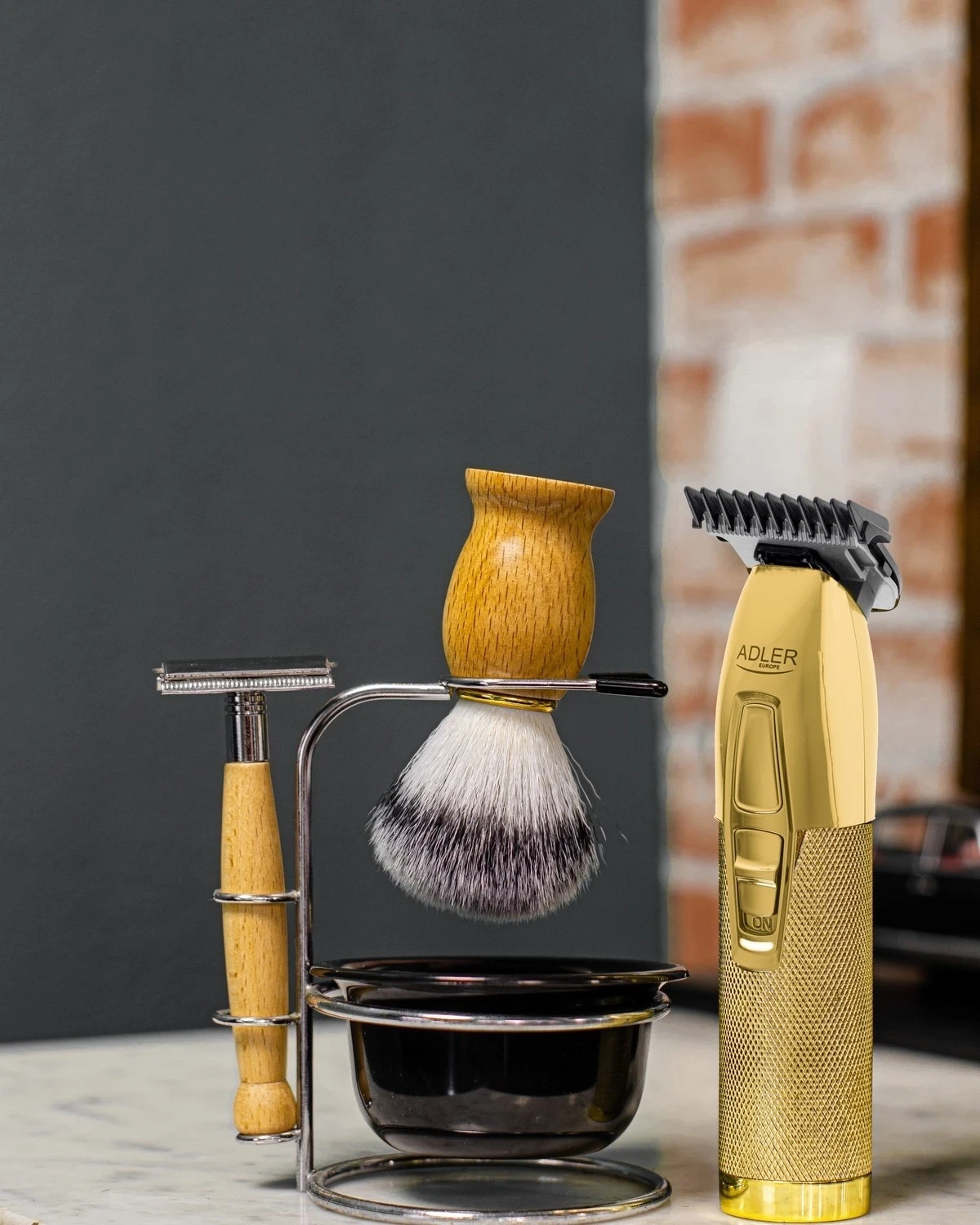 Trimer Adler AD 2836g, ngjyrë ari