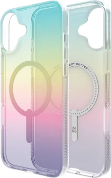 Mbështjellës Zagg Milan Snap MagSafe për iPhone 16 Plus, Iridescent