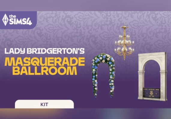 The Sims 4: Lady Bridgerton’s Masquerade Ballroom Kit DLC Global