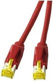 Kabllo rrjeti EFB Elektronik K8580RT.3, Cat6a, 3 m, S/FTP, RJ45, 10Gbps, e kuqe