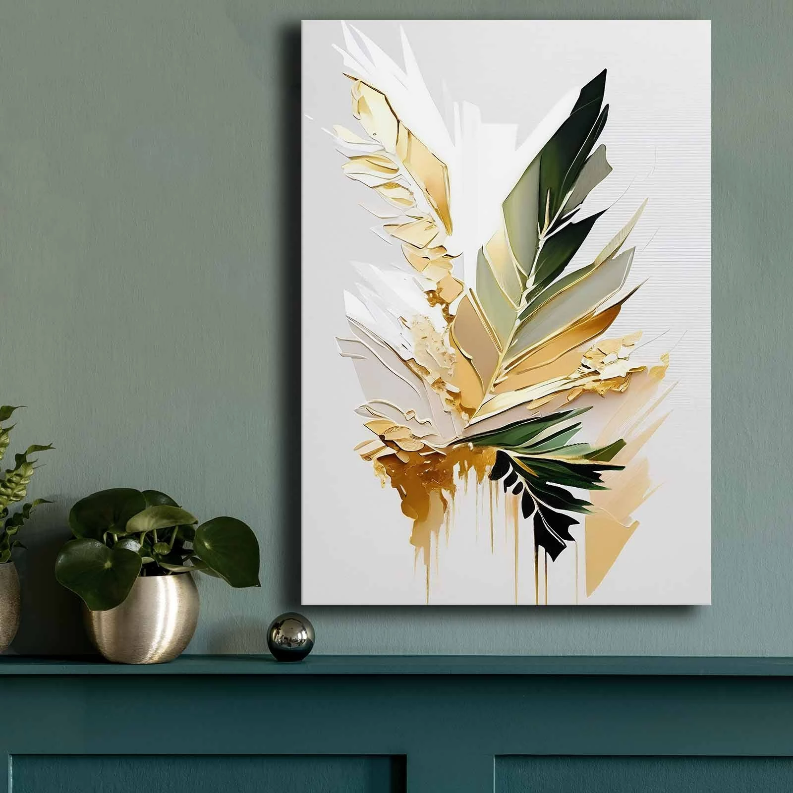 Pikturë dekorative në kanavacë Wallity, shumëngjyrëshe, 70x100cm, 70100GSC-015