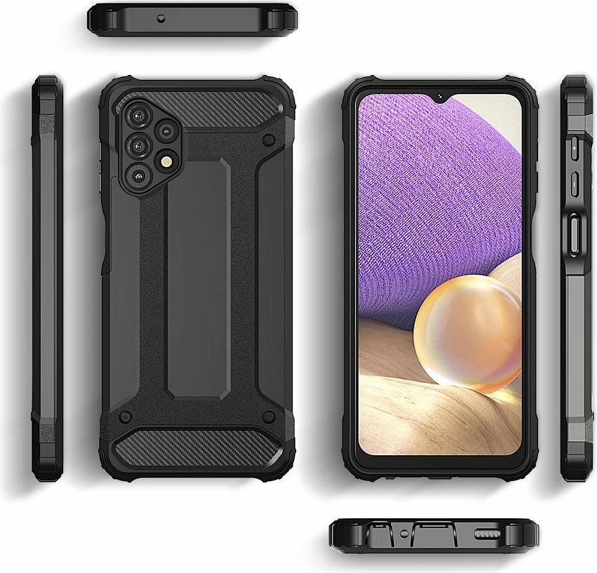Mbështjellës Hurtel Hybrid Armor për Samsung Galaxy A32 5G, ari