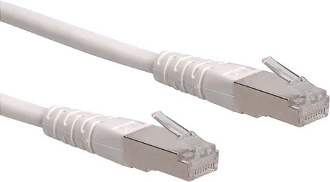 Kabllo rrjeti ROLINE Patch Cord Cat6 S/FTP, RJ45-RJ45, 7 m, e bardhë