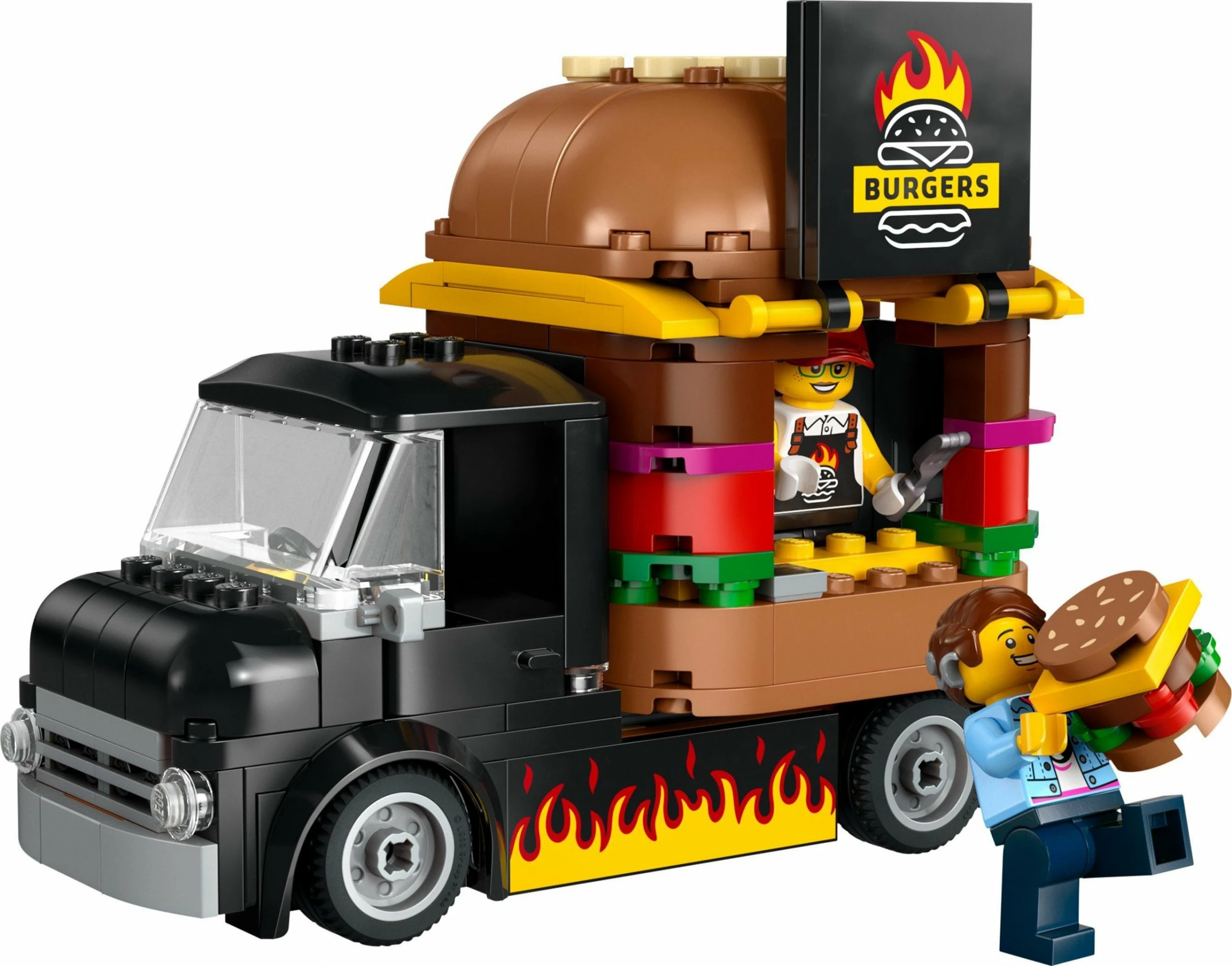 Set LEGO City kamion me burgera 60404, 194 pjesë