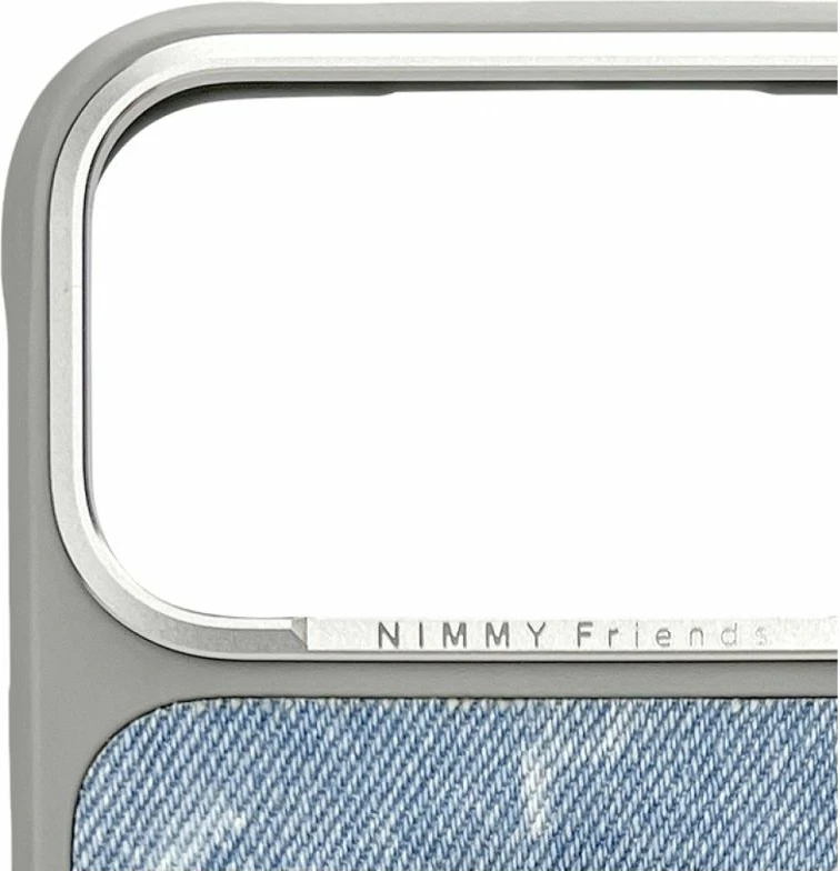 Kapak telefoni Nimmy Gentle Pets Series Dog MagSafe për iPhone 17 Pro, gri