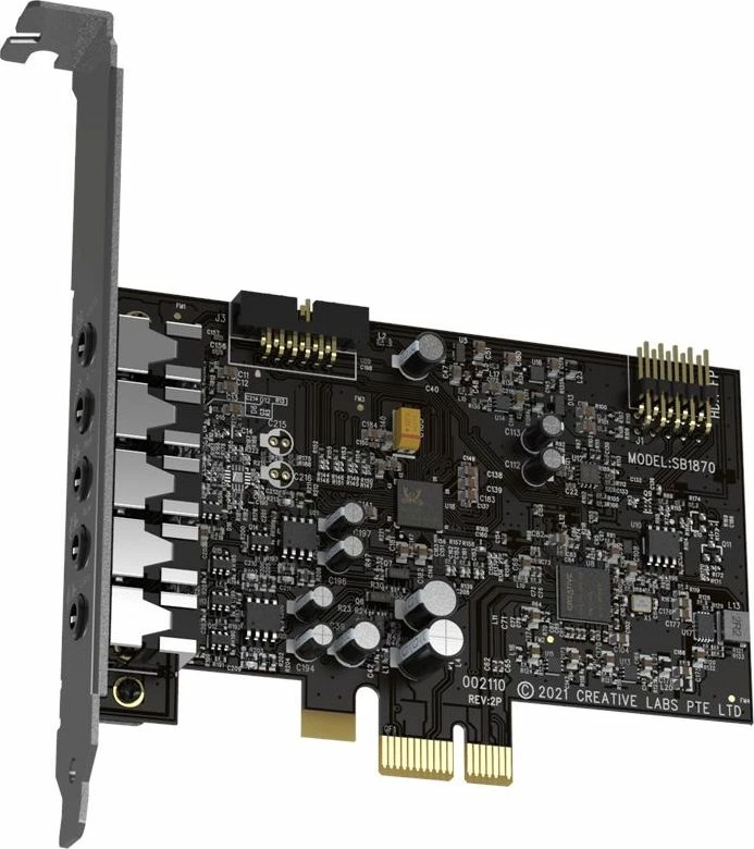 Kartelë zëri Creative Sound Blaster Audigy FX V2 24-bit/192kHz PCIe 5.1 (70SB187000000)