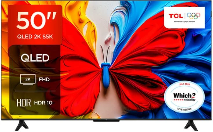 Televizor TCL 50V5C 50\" QLED 2K FHD HDR10, i zi