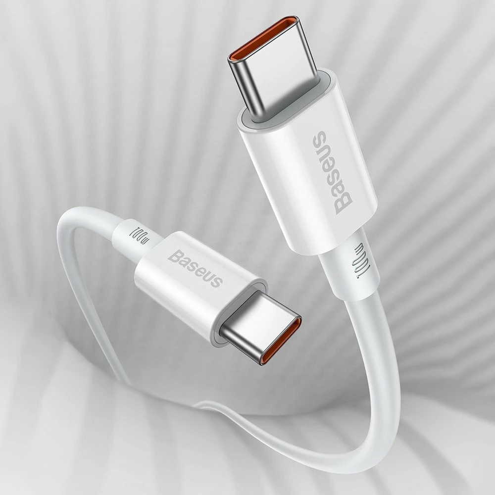 Kabllo USB-C në USB-C Baseus CATYS-C01, 2m, 100W, e zezë