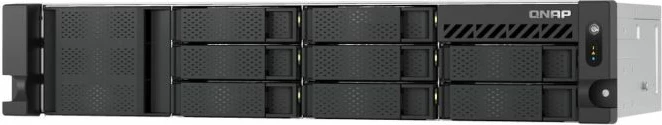 NAS QNAP TS-855EU-RP-8G 8-bay, 8GB RAM, 2x 2.5GbE, 2U rack short-depth, 2x PSU, i zi