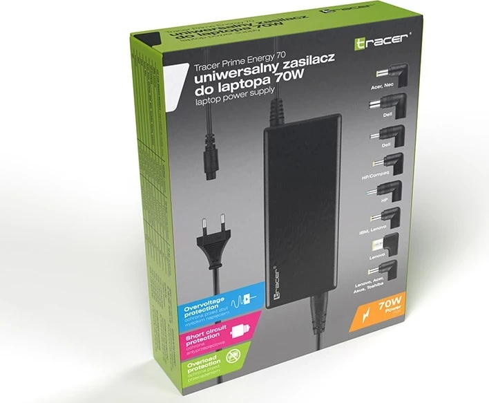 Adapter universal Tracer Prime Energy 70W