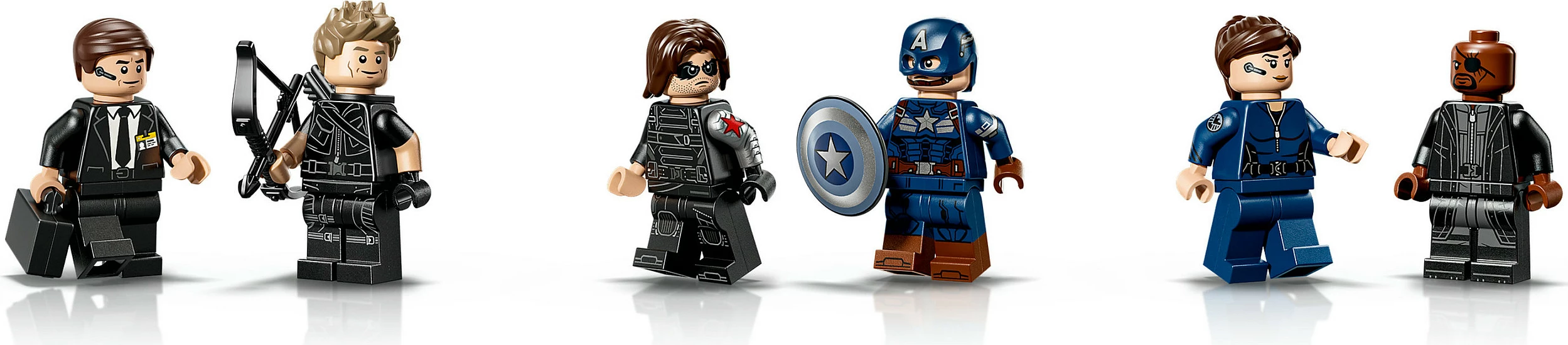 Set ndërtimi LEGO Marvel 76354 S.H.I.E.L.D. Helicarrier, 3057 copa, Multicolor