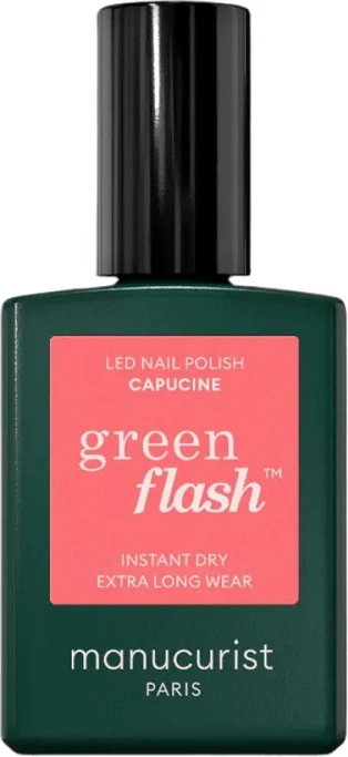 Llak për thonj për femra Manucurist Green Flash Capucine, 15ml