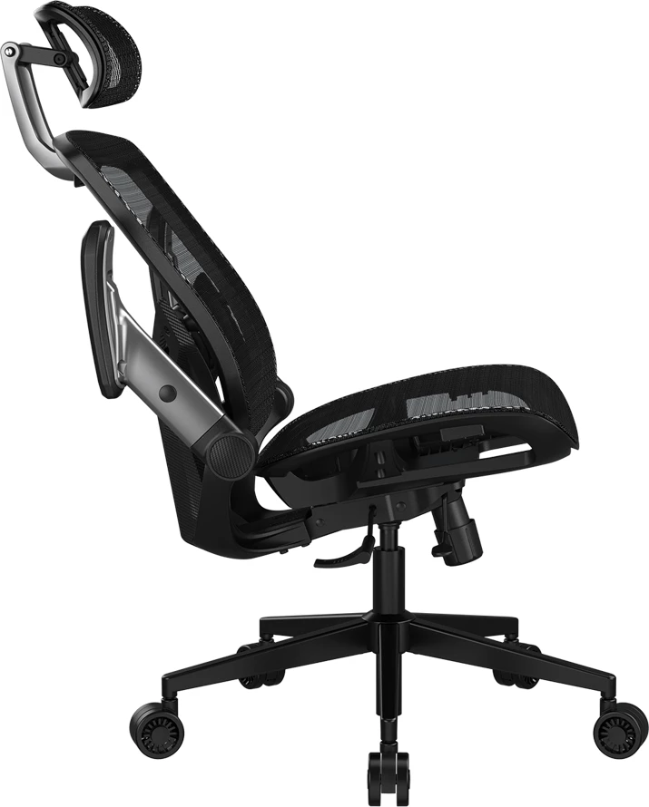 Karrige gaming COUGAR Speeder One, rrjetë, 2D mbështetëse krahu, 135°, 120 kg, e zezë