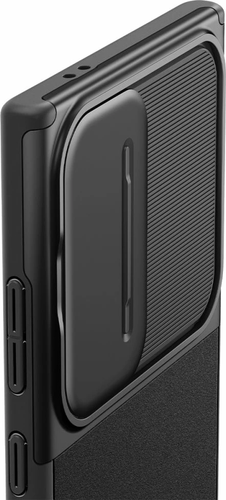 Mbështjellës Spigen Optik Armor për Samsung Galaxy S24 Ultra, i zi