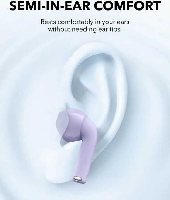 Kufje wireless Anker Soundcore K20i, Bluetooth 5.3, 6h/36h, IPX5, me kuti karikimi, vjollcë