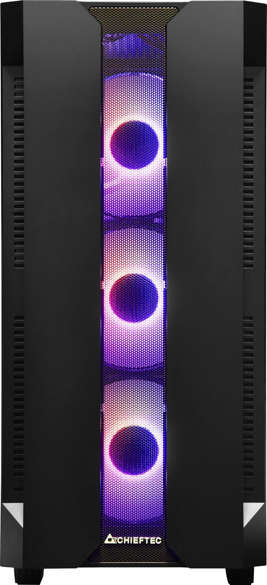 Kasë Chieftec Hunter GS-01B-OP Midi Tower ATX, A-RGB, pa furnizues rryme, e zezë
