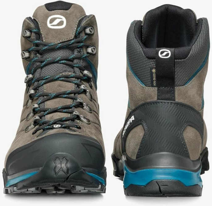 Atlete outdoor Scarpa zg trek gtx, titanium/blu, 45.5
