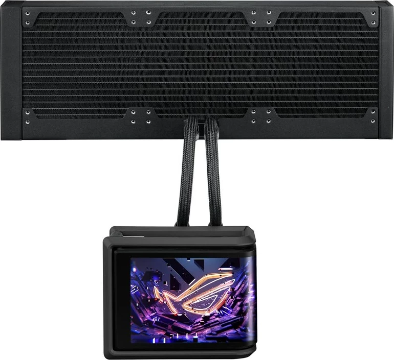Kasë ftohëse uji ASUS ROG Ryuo IV SLC 360 ARGB, 3 ventilatorë 12 cm, e zezë