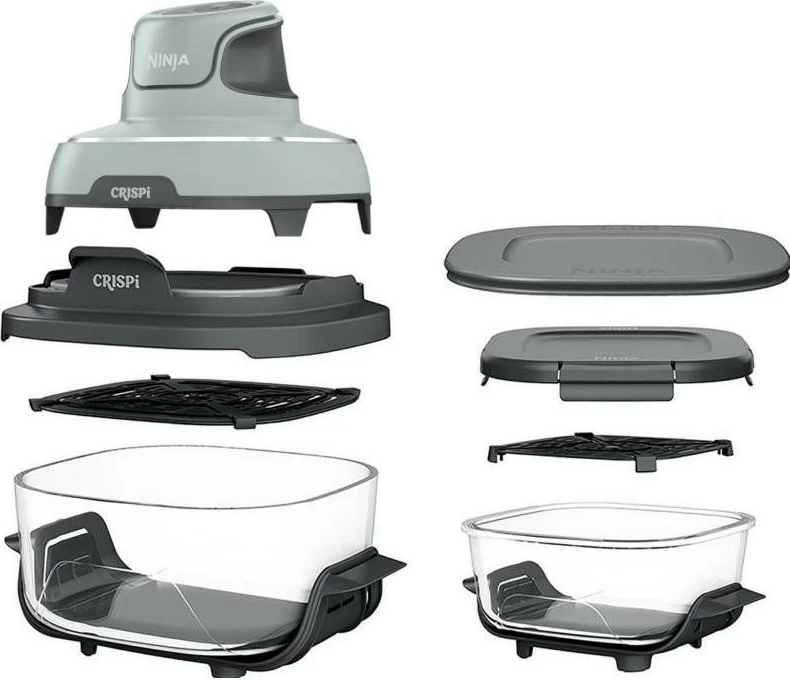 Fryer pa yndyrë Ninja Crispi FN101EU, 3.8L, 1700W, jeshile