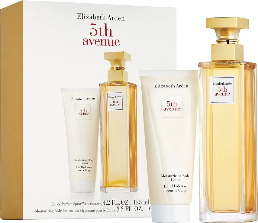 Set Eau de Parfum për femra Elizabeth Arden 5th Avenue, 125ml + 100ml
