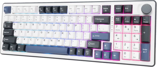 Tastierë Gaming Wireless White Shark Excalibur GK-007251, e bardhë