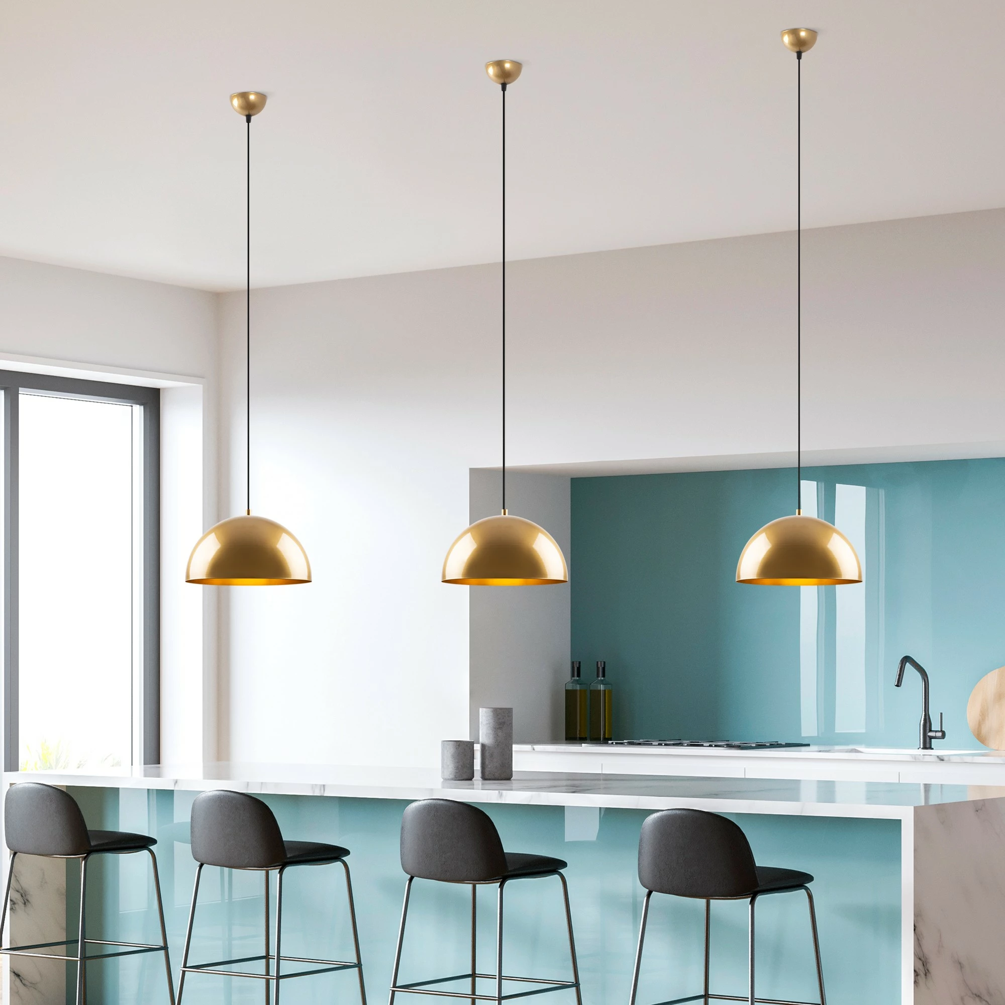 Llambë tavani Opviq, ngjyrë ari, Kure - 30 - Mr-721 - 1