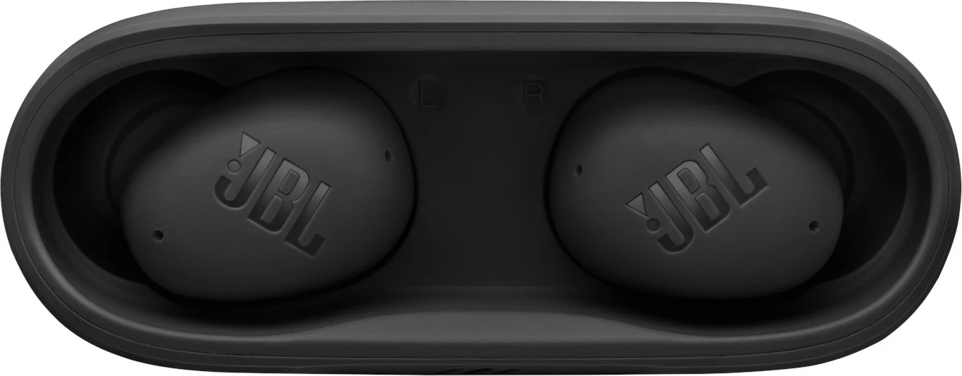 Kufje JBL Vibe Buds 2 True Wireless Bluetooth 5.2, 32 orë bateri, IP54, me kuti karikimi, të zeza