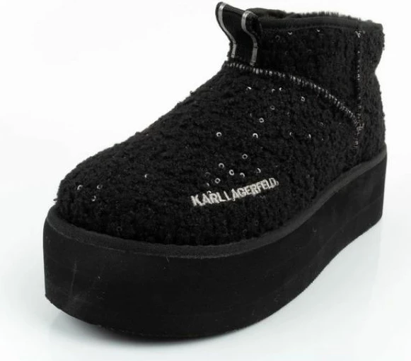 Çizme për femra Karl Lagerfeld, të zeza