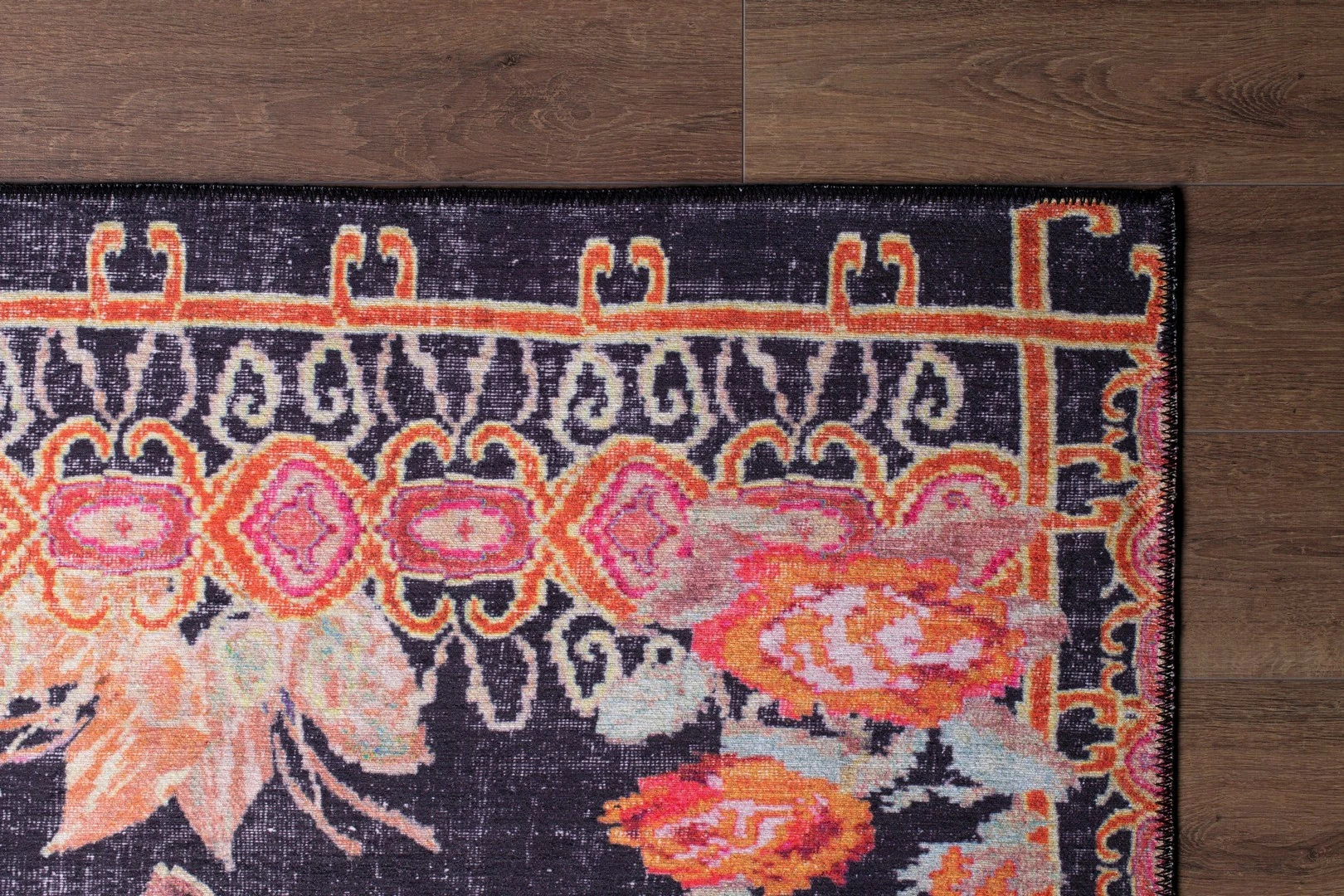 Qilim Conceptum Hypnose, Soul Chenille, ngjyrë e zezë, 210x310cm