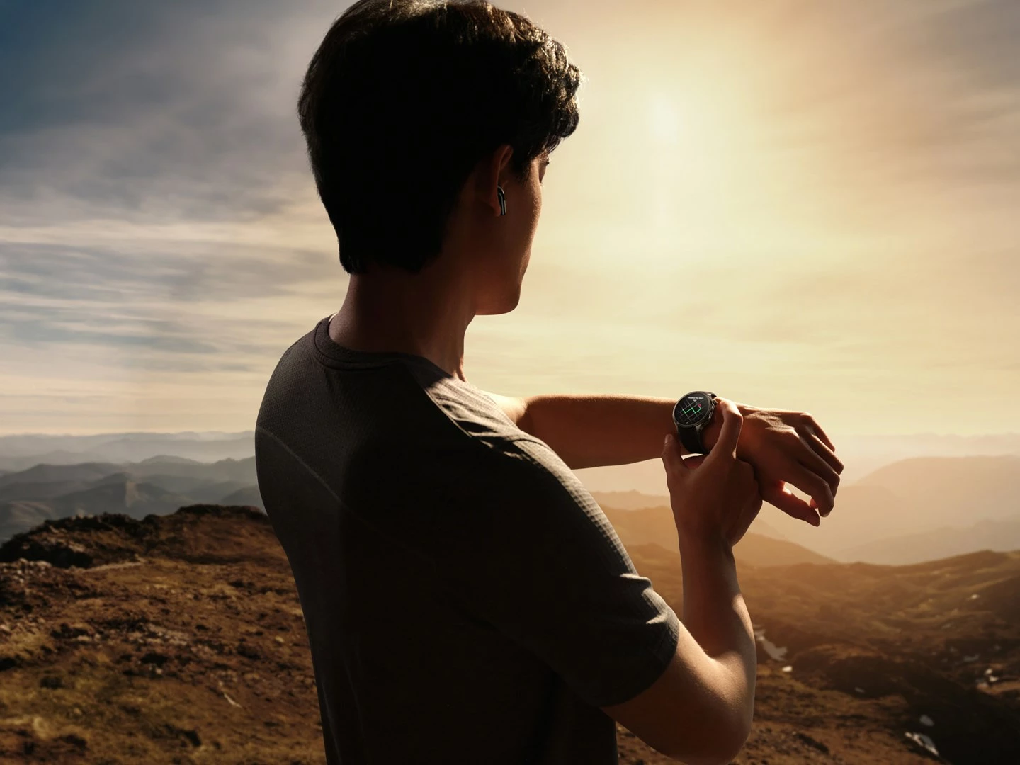 Smartwatch OnePlus Watch 3, 32 GB, Ekran 1.5", Gome, e zezë