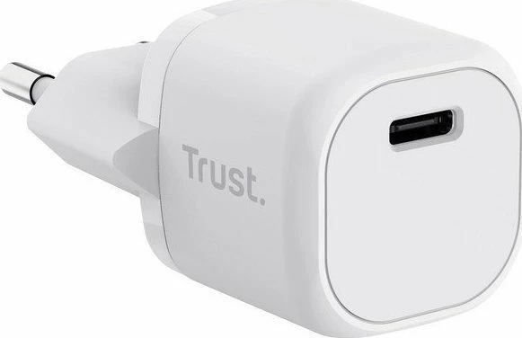 Karikues Trust Maxo 25205, 20W USB-C PD, 1x USB-C, 3A, bardhë