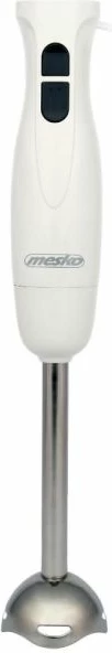 Blender dore Mesko MS4619 300W, 2 shpejtësi, inox, i bardhë