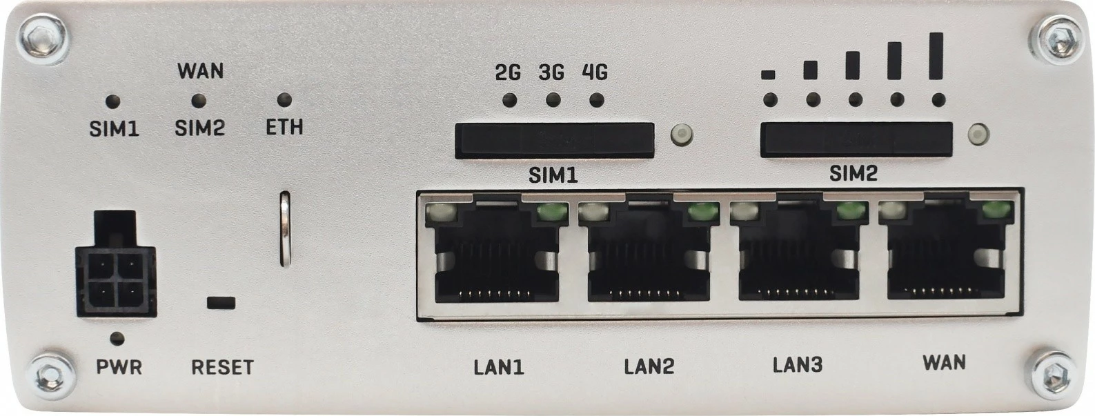 Router LTE TELTONIKA RUTX09, 4xGbE, 2xSIM, RutOS, Alumini