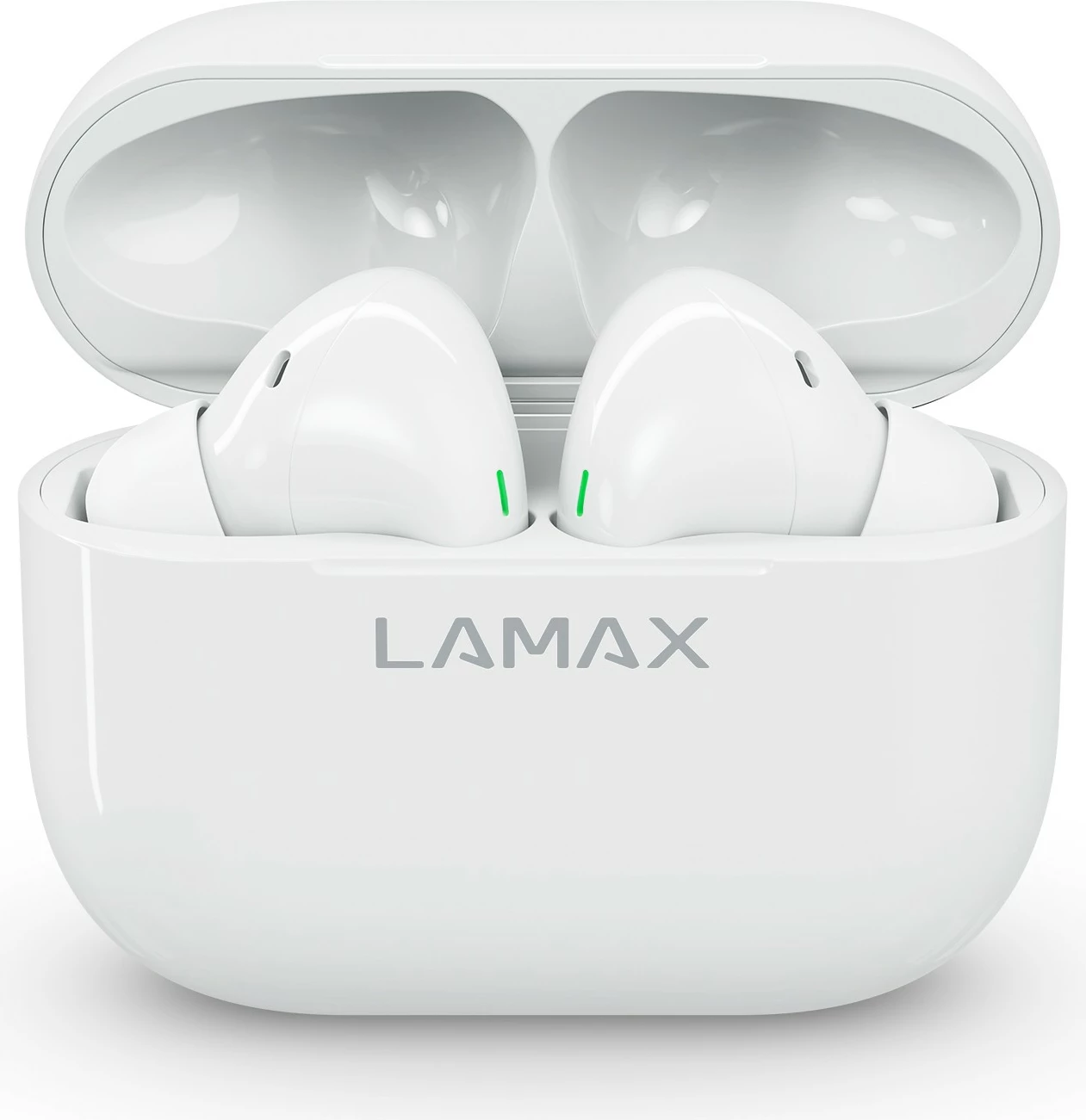 Kufje Lamax Clips1 in-ear, Bluetooth 5.3, 35 orë, bardhë