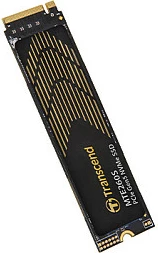 SSD M.2 Transcend MTE260S 2TB, PCIe Gen5 x4 NVMe, M.2 2280, me heatsink, e zezë/ari