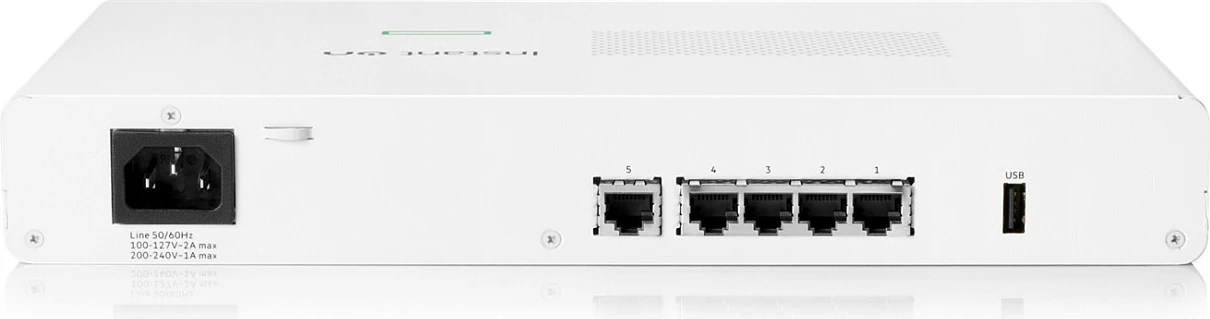Gateway sigurie HPE Instant On SG2505P, 5 porta 2.5G PoE+ 64W, 1U, i bardhë