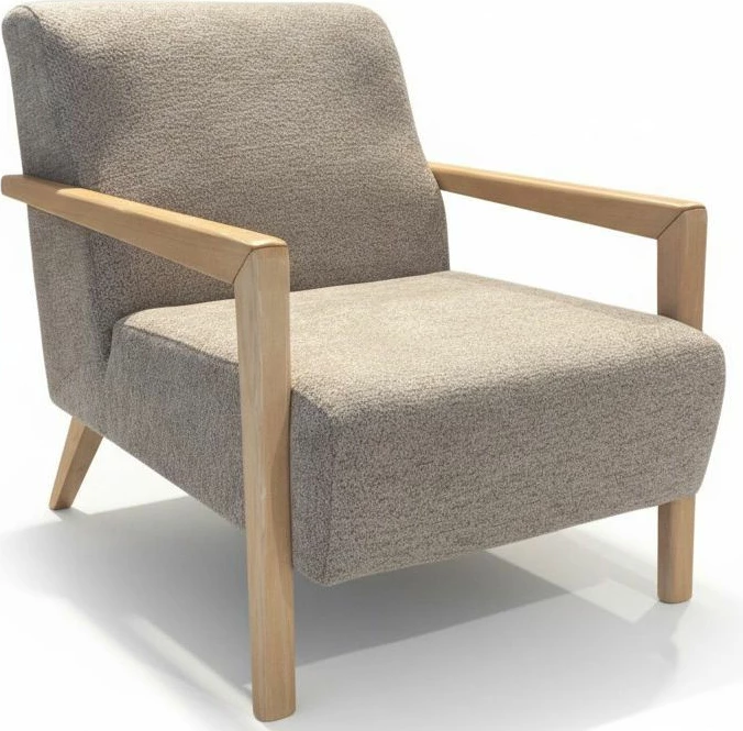 Karrige wing Lyke, kafe, Atelier del Sofa