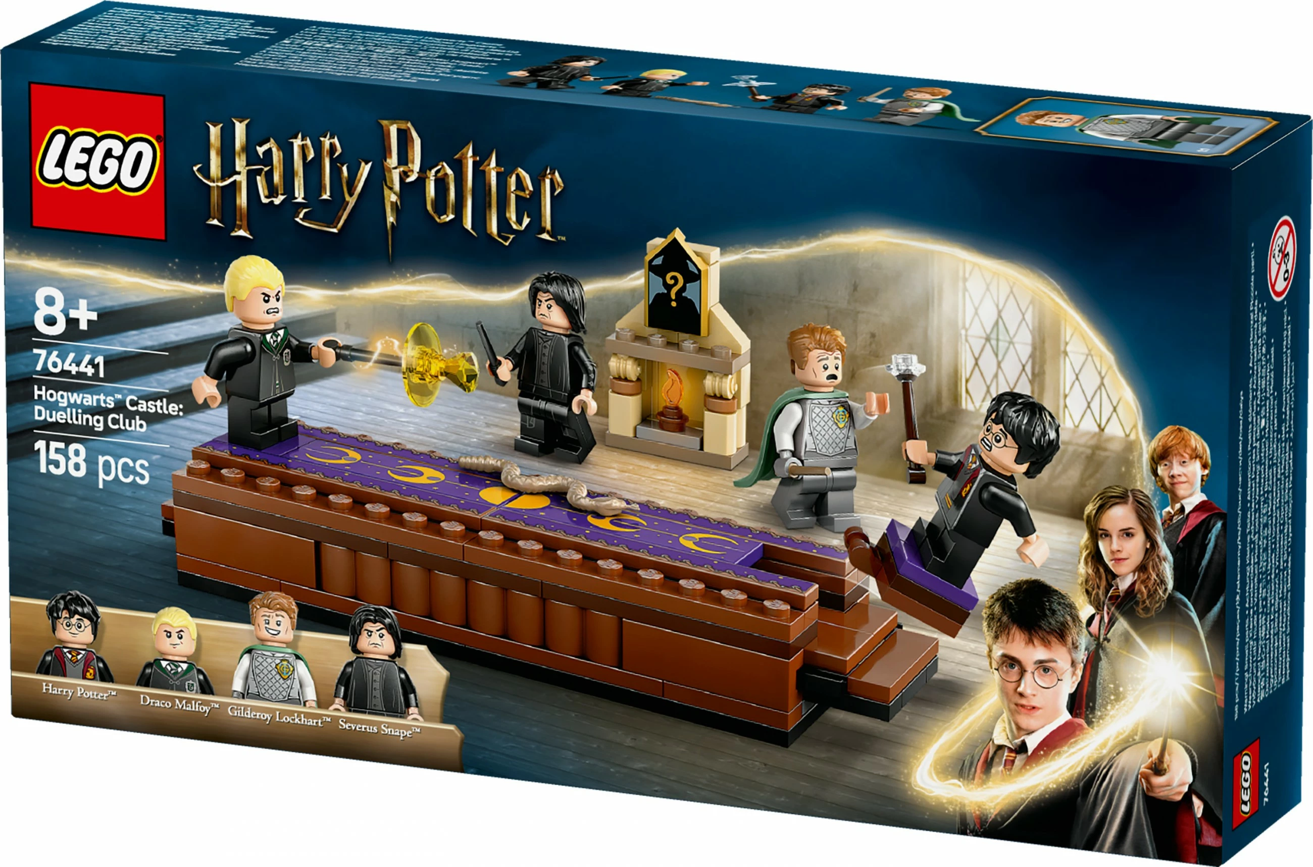 Set ndërtimi LEGO Harry Potter 76441, Schloss Hogwarts Duellierclub, 158 pjesë, multikolor